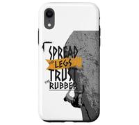 Extiende Tus piernas y confía en la Escalada de Goma Carcasa para iPhone XR