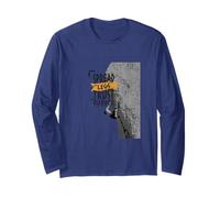 Extiende Tus piernas y confía en la Escalada de Goma Manga Larga