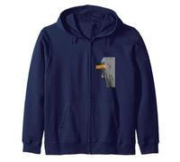 Extiende Tus piernas y confía en la Escalada de Goma Sudadera con Capucha