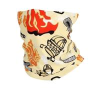Extinción De Incendios Fuego Bombero Luchador Lindo Hombre Mujer Braga De Cuello Térmica Bufanda Tubular Elástica Snood para Invierno Ciclismo Clima Frío Senderismo