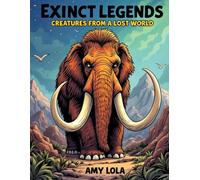 Extinct Legends: Creatures from a Lost World: A Prehistoric Coloring Adventure for Creative Teens Ages 7-15