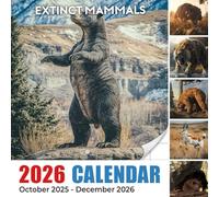Extinct Mammals Calendar 2026: Remembering the giants and wonders lost to time