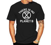 Extinction Rebellion There Is No Planet B T-Shirt Man'S Fashion Cotton Black Clothes Unisex tee M