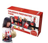 Extinguisher, Juguetes De Bombero - Finge Jugar Herramientas De Bombero Conjunto De Juguetes De Fuego De Madera Para Bomberos Que Juegan Rol Para Juego De Rol Accesorios