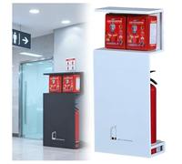 Extintor de incendios, de acero inoxidable, anticorrosión y a prueba de óxido, para uso comercial y residencial