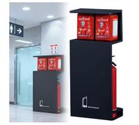 Extintor de incendios, de acero inoxidable, anticorrosión y a prueba de óxido, para uso comercial y residencial