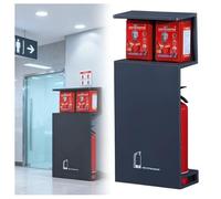 Extintor de incendios, de acero inoxidable, anticorrosión y a prueba de óxido, para uso comercial y residencial