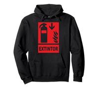 Extintor: Por si acaso Sudadera con Capucha