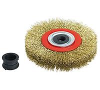 EXTOL CRAFT Cepillo redondo latón, diámetro 200 mm