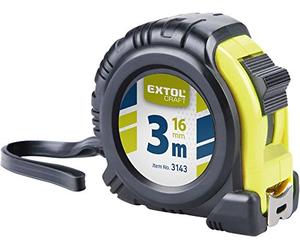EXTOL CRAFT Cinta métrica 3 m, ancho de banda 16 mm