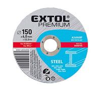 EXTOL PREMIUM Discos de corte para acero (5 unidades, 125 x 6,0 x 22,2 mm)