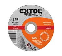 EXTOL PREMIUM Discos de corte para aluminio, 115 x 1,0 x 22,2 mm