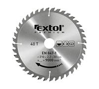 EXTOL PREMIUM Hoja de sierra circular con hojas de metal duro, 184 x 2,2 x 30 mm, 50T
