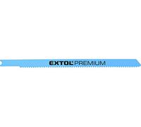 EXTOL PREMIUM Hojas para sierras de puerta (5 unidades, 106 x 1,8 mm, bimetálicas)