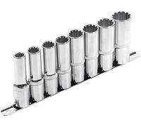 EXTOL PREMIUM Juego de 8 piezas de 1/2"