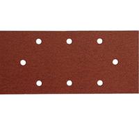 EXTOL PREMIUM Papel de lija, cierre de velcro, paquete de 10 unidades, 93 x 190 mm, P120