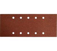 EXTOL PREMIUM Papel de lija, paquete de 10 unidades, 115 x 280 mm, P80