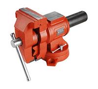 EXTOL PREMIUM Tornillo de banco giratorio multifuncional, 125 mm, 15 kg