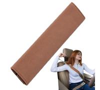 extra ancha para el hombro del cinturón de seguridad del coche, almohadilla antideslizante de piel sintética suave para una conducción cómoda, acolchado universal para el cinturón