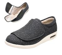 Extra Anchos Zapatos Diabéticos para Hombre Mujer Cálidas Zapatillas Antideslizantes Ajustables Cómodos Zapatos para Diabeticos Pies Hinchados