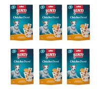 Extra Chicko Dent Pollo Small | Tiras para perros pequeños | 6 x 150 g | Rinti | Alimento complementario | Puede apoyar la higiene dental de perros pequeños | Con complejo mineral | Paquete de 6