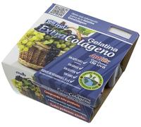 Extra Colágeno Zumo de UVA. Postre de Zumo de Frutas y Gelatina. Sabor Zumo de UVA tarrinas 100 gramos. Pack de 12x4 = 48 tarrinas. 8g colágeno mejora la flexibilidad y función de las articulaciones.