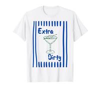 Extra Dirty Martini cóctel Viejo Dinero Estético Martini Camiseta