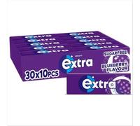 Extra - Juego de 10 gomas de mascar sin azúcar (1 x 30 x 36 paquetes)