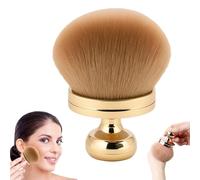 Extra Large Body Makeup Brush, 74mm Self Tanner Back Applicator, 3" Wide Kabuki Body Brush, Self-Tanner & Powder Applicator for Face, Legs, Bronzer/Blush Blending (Gold)