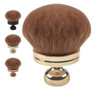 Extra Large Body Makeup Brush, 74mm Self Tanner Back Applicator, Blend and Blur Brush, Body Makeup Brushs for Legs, Face, Coverage Perfector (Gold)