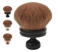 Extra Large Body Makeup Brush, 74mm Self Tanner Back Applicator, Blend and Blur Brush, Body Makeup Brushs for Legs, Face, Coverage Perfector (Black)