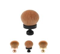 Extra Large Body Makeup Brush, 74mm Self Tanner Back Applicator, For Bronzers Blend Tanning Applicator, Oval Face Leg Makeup Brush (Black)