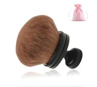 Extra Large Body Makeup Brush for Self Tanner, Body Makeup Brush for Legs, Leg Makeups & Bronzer Self Tan Applicator, Blend and Blur Body Brushs, Includes Drawstring Bag (Black)