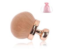 Extra Large Body Makeup Brush for Self Tanner, Body Makeup Brush for Legs, Leg Makeups & Bronzer Self Tan Applicator, Blend and Blur Body Brushs, Includes Drawstring Bag (Rose Gold)