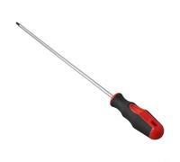 Extra largo para destornillador Torx de 400 mm, eje de acero al cromo vanadio con mango de goma ergonómico, destornillador de punta de estrella de alcance profundo para reparación de espacios