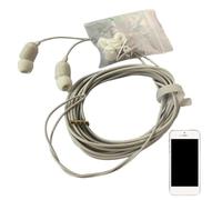 Extra Long Cord Headphones - Wired Over-Ear Headphones, Clear Sound | Extended Length, Universal Jack, Noise Isolating, Lightweight & Comfortable, Perfect For Office, Travel, School, Recording & Calls