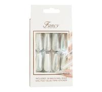 Extra Long French Press- Nails with Glue Gel | Reusable Ballet False Nails for Weddings & Special Occasions | Elegant Acrylic Glue- Nails