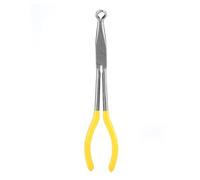 Extra Long Pliers Set of 3 | 270mm 45/90 Degree Bent Nose & O Shape Tip | Craft & Repair Tool for Tight Spaces/Vehicles/Electronics (Extended O type)