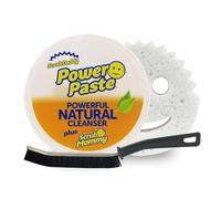 Extra Mile at Home Power Paste - Paquete limpiador natural, incluye pasta eléctrica con cepillo flexible para proyectos de limpieza difíciles de alcanzar