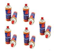 Extr Pack de 10 Cartuchos de Gas Butano B-250, 227g, para Cocinas, Sopletes, etc