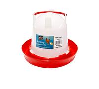 Extra Select Bebedero de plástico para Aves de Corral, 3 x 1,5 litros