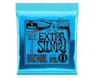 Extra Slinky Nckl Wnd Elec Gtr Strings 3 Pk 8 38