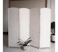 Extra Tall 180cm Folding Room Divider 3/4/5/6/7/8 Panels for Garden Classroom Dorm Doctor'S Office Stylish White Indoor Partitions