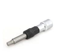 Extracción de polea del alternador con enchufe 33T para embrague de rueda | Mano de metal de alta resistencia para reparación de automóviles, color negro y plateado