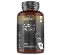 Extracto de Ajo Negro 15000 mg 180 cápsulas Suplemento Antioxidante para Sistema Inmune y Salud Cardiovascular