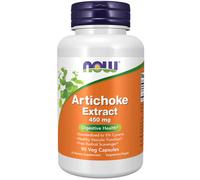 Extracto De Alcachofa 90 Vcaps 450 Mg De Now Foods