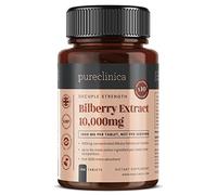 Extracto de Arándanos 10,000mg x 180 compr. - 10 veces más antocianidas por comprimidos que la mayoría - Y 5mg de extracto de pimienta negra para una absorción aumentada en un 300%