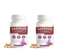 Extracto de azafrán - Apoyo a la vitalidad y el estado de ánimo│Para hombres y mujeres│60 unidades,2pcs