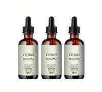 Extracto de Bergamota Cítrica con Hoja de Olivo, Vitaminas (3PCS) | Apoya Vitalidad General & Circulación Saludable, Sin OMG, Vegano