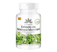 Extracto de Brahmi - Bacopa Monnieri - 20% de Bacósidos - Vegano - 60 cápsulas | HERBADIREKT by Warnke Vitalstoffe - Calidad de farmacia alemana